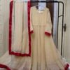 Chiffon Maxi with Dupatta – Silk Embellished