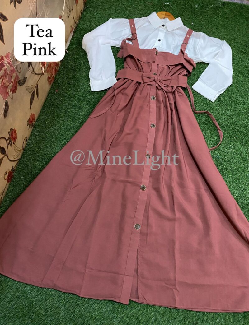 Trending Western Romper 2PC with Butterfly Bow Belt - Image 6
