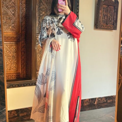 Three-Piece Kaftan Style Suit