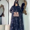Printed 2-in-1 Chiffon Georgette Maxi Saree