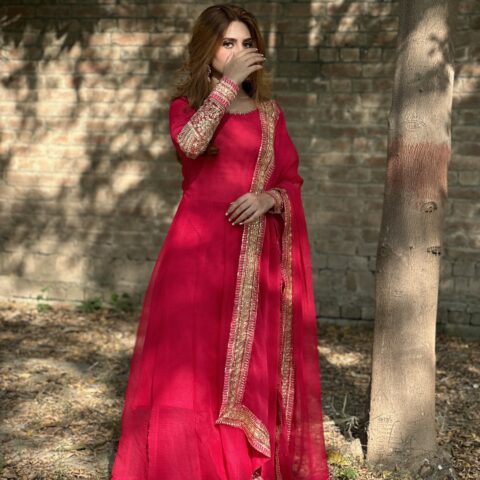 Luxury Sequins Tilla Embroidered Chiffon Maxi 3PC