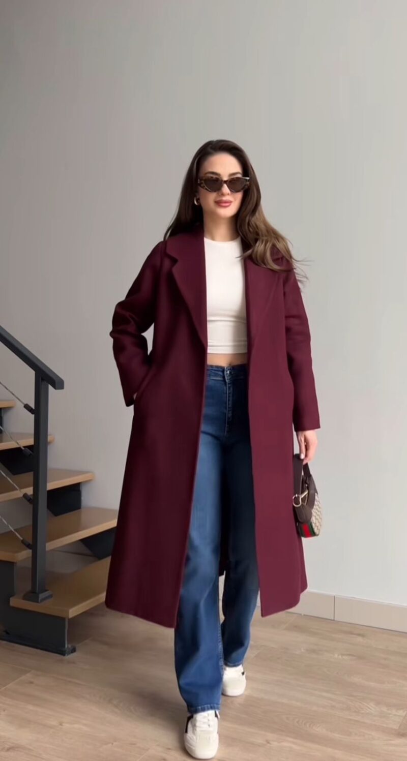 Stylish Double Fleece Winter Coat