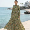 alt="vibrant floral maxi dress floor length"