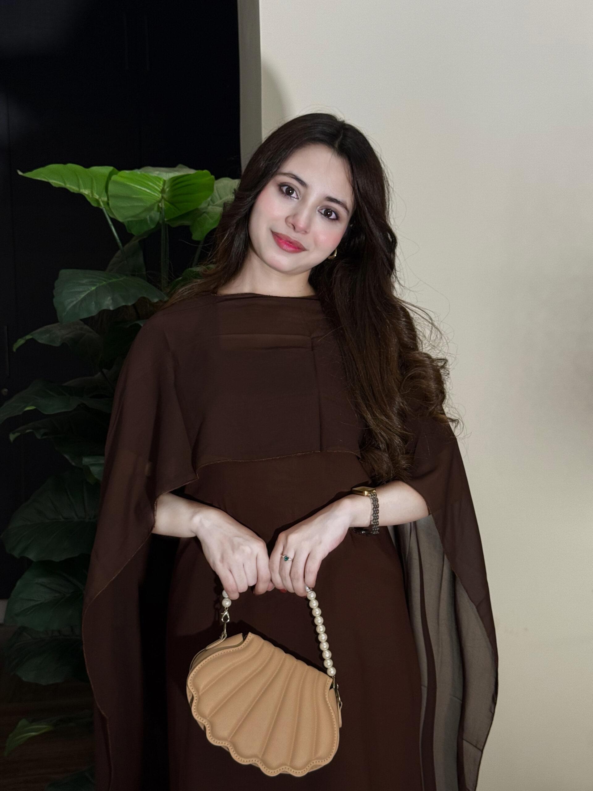 Chiffon Cape Flora Maxi with Trouser - Image 2