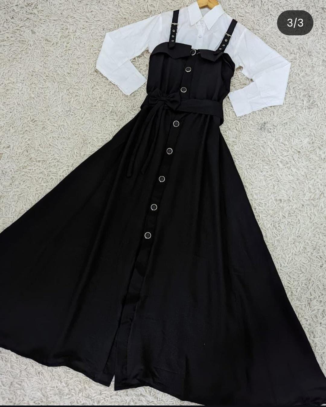 Trending Western Romper 2PC with Butterfly Bow Belt - Image 5