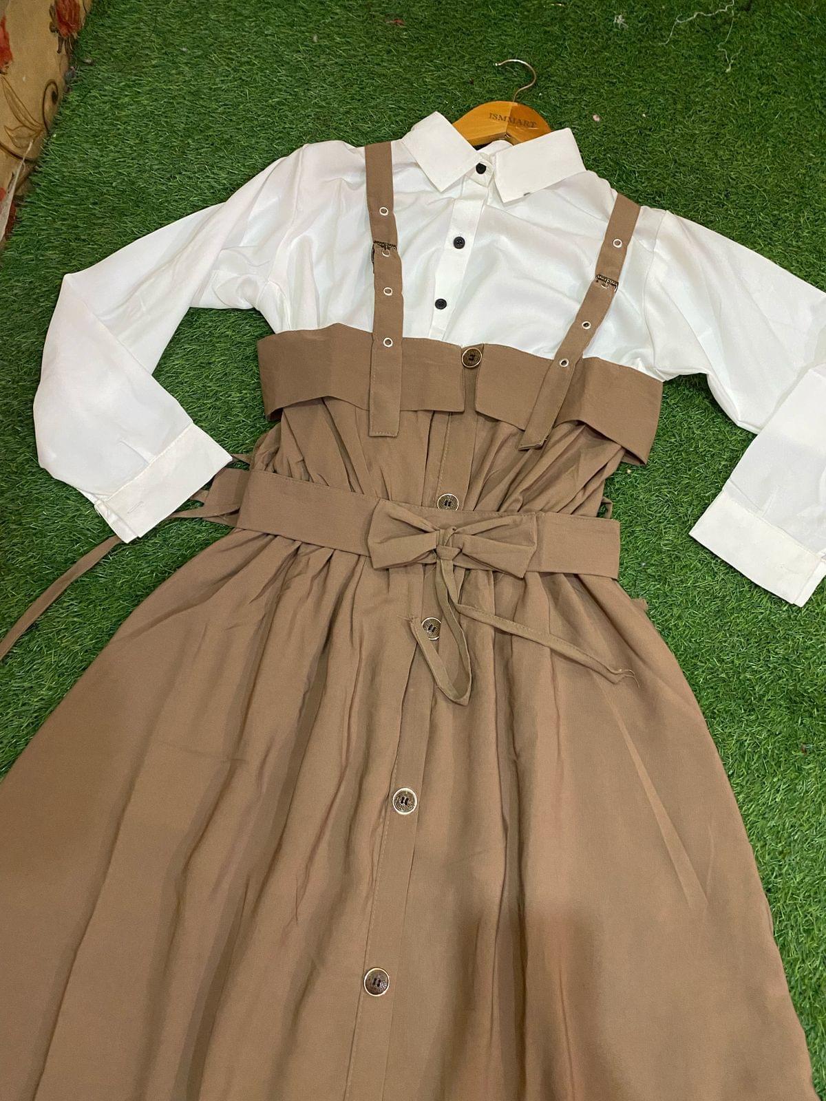 Trending Western Romper 2PC with Butterfly Bow Belt - Image 10