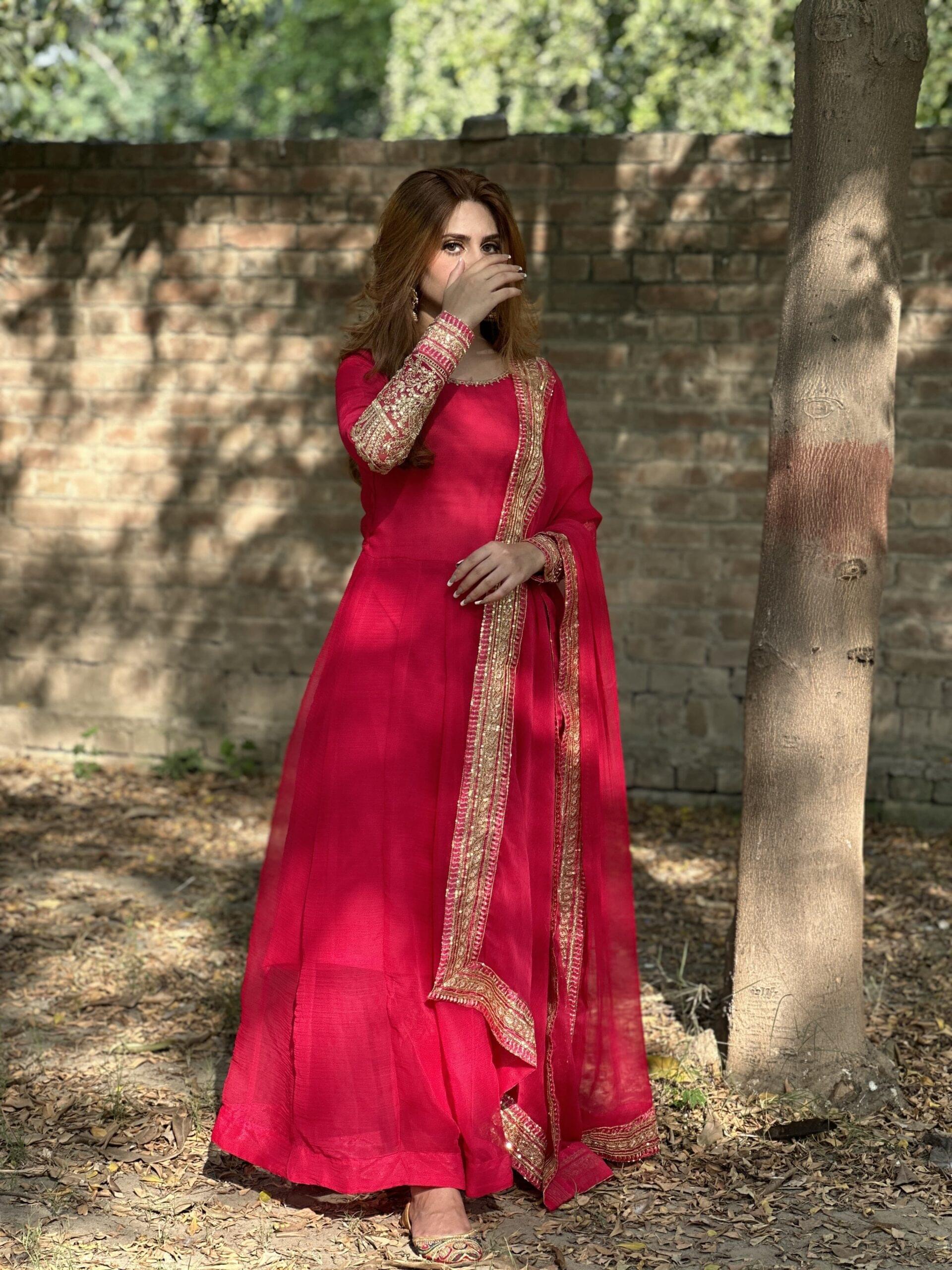 Luxury Sequins Tilla Embroidered Chiffon Maxi 3PC