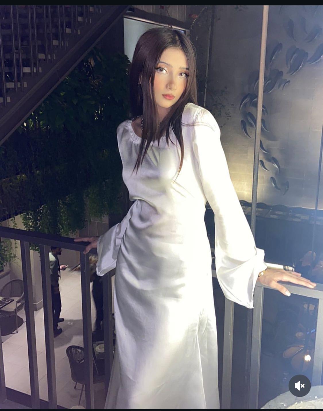 Korean Silk Bodycon Dress with Back Dori (Adjustable Fit) 1Pc - Image 3