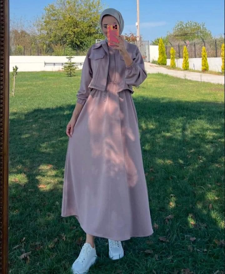 A Winter Zipper Coati and Maxi 2PC - Image 4