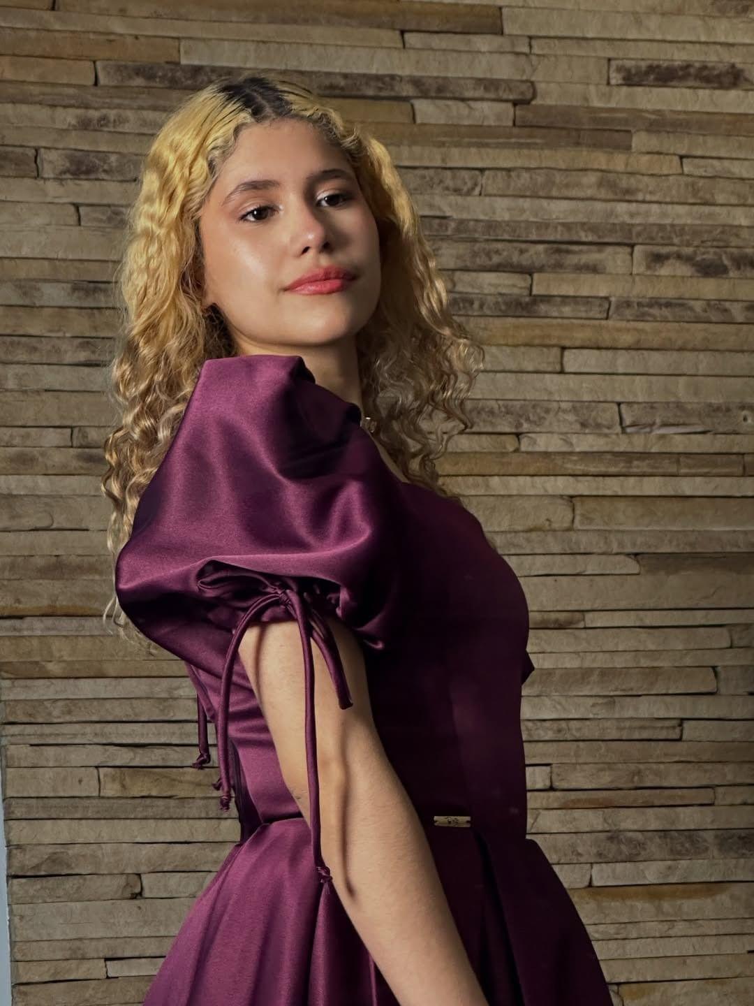 Dreamy Silk Maxi with Attached Cancan - Image 5