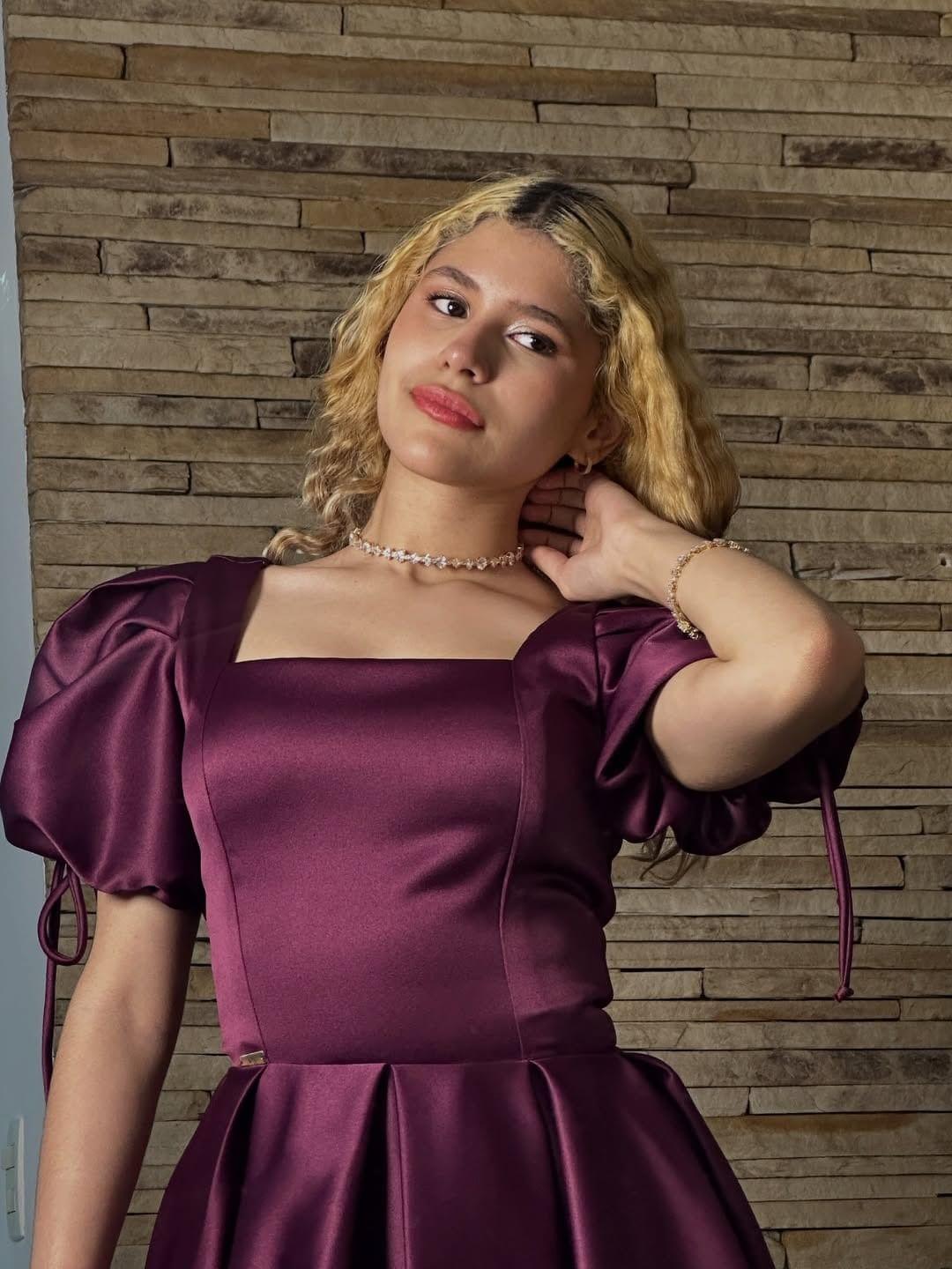 Dreamy Silk Maxi with Attached Cancan - Image 6