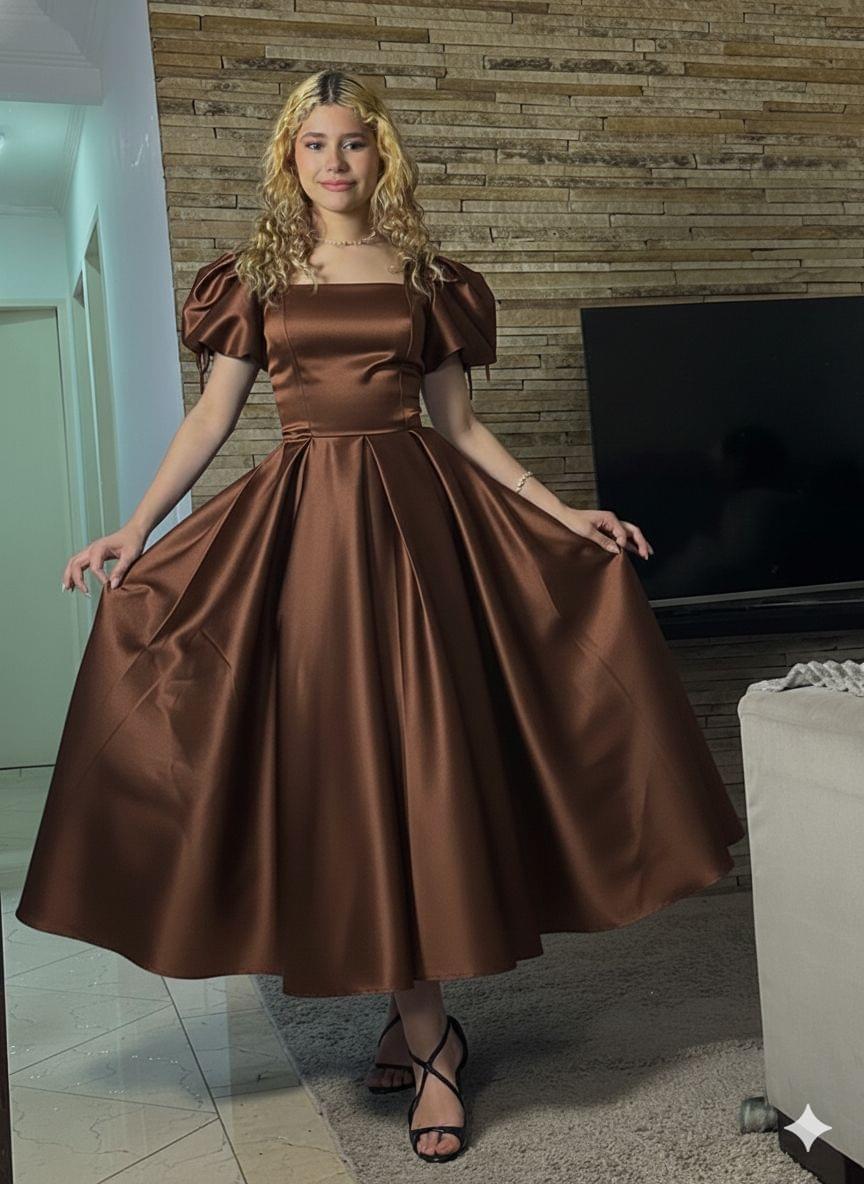 Dreamy Silk Maxi with Attached Cancan - Image 7