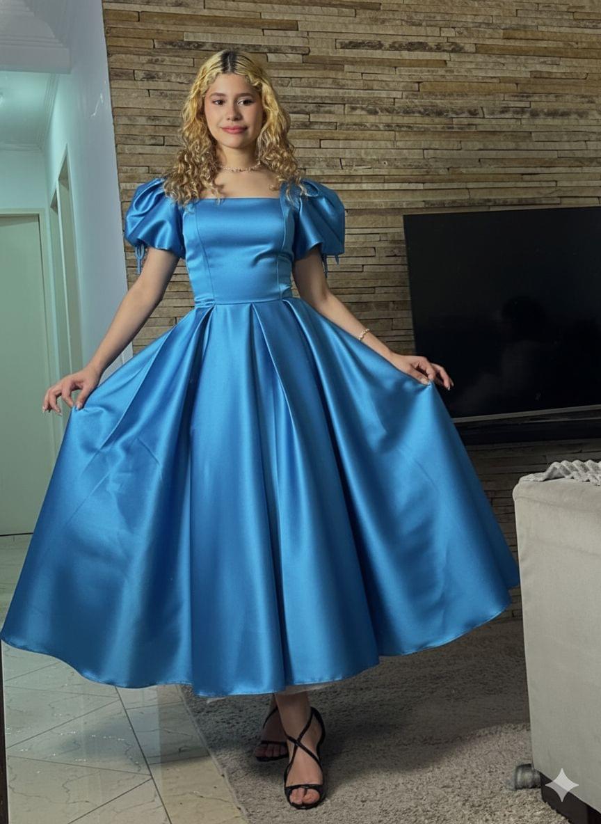 Dreamy Silk Maxi with Attached Cancan - Image 2