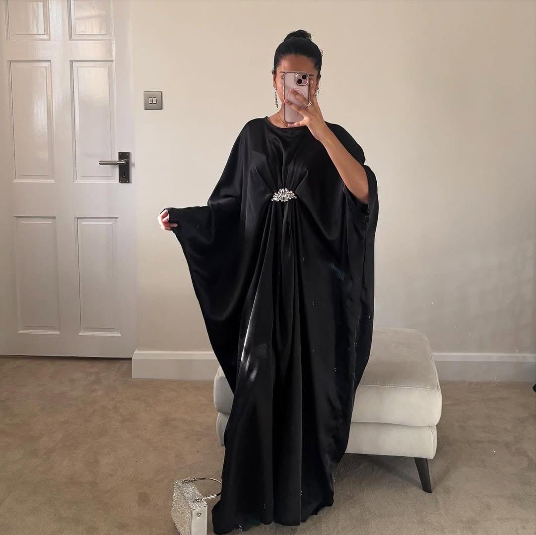 Elegant Arabic Silk kaftan - Image 5